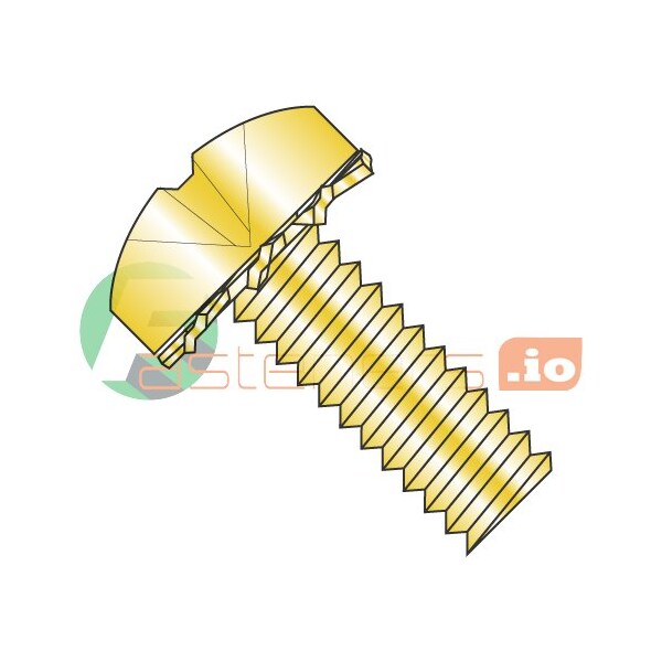 Newport Fasteners #10-24 x 1/2 in Phillips Pan Machine Screw, Zinc Yellow Steel, 5000 PK 213449 - main